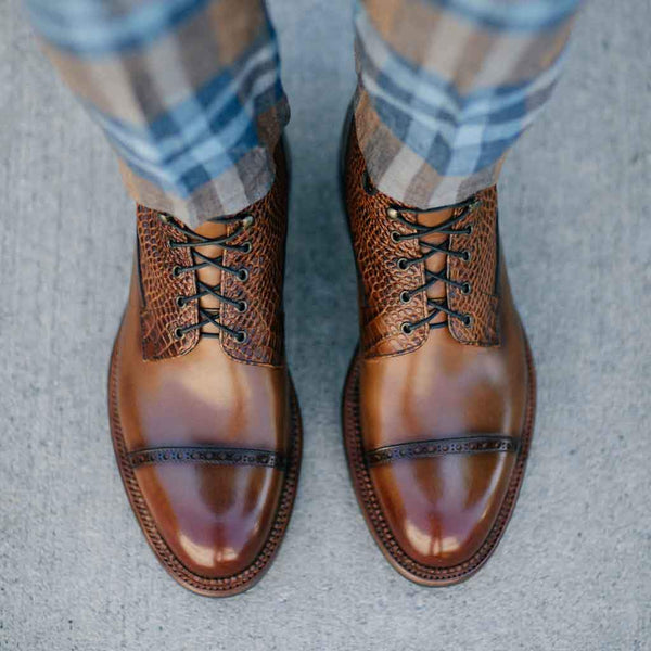The Irwin Boot in Cognac