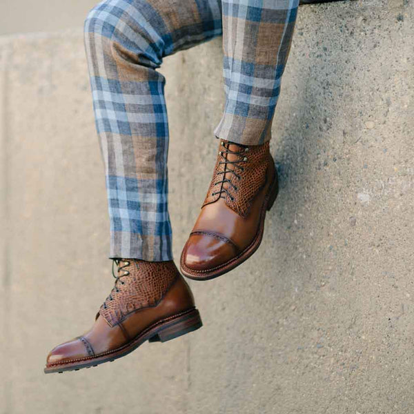 The Irwin Boot in Cognac