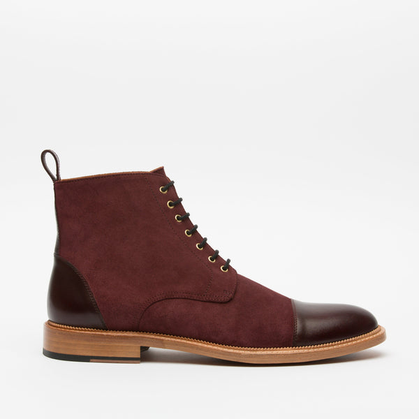Troy Boot Oxblood Side