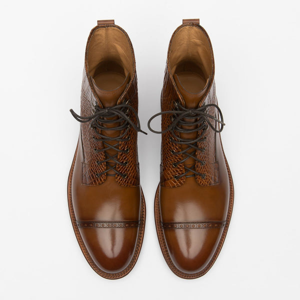 The Irwin Boot in Cognac