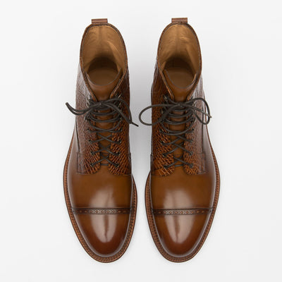 The Irwin Boot in Cognac